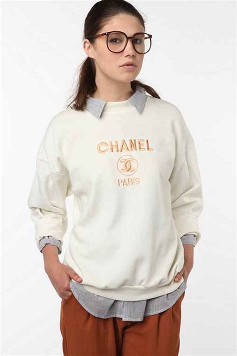 chanel fake crewneck sweatshirt|Chanel counterfeit brands.